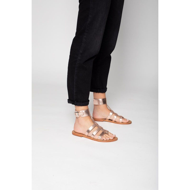 White Sun - Sandales Entre-Doigts Noblessa - Or Rose - Femme