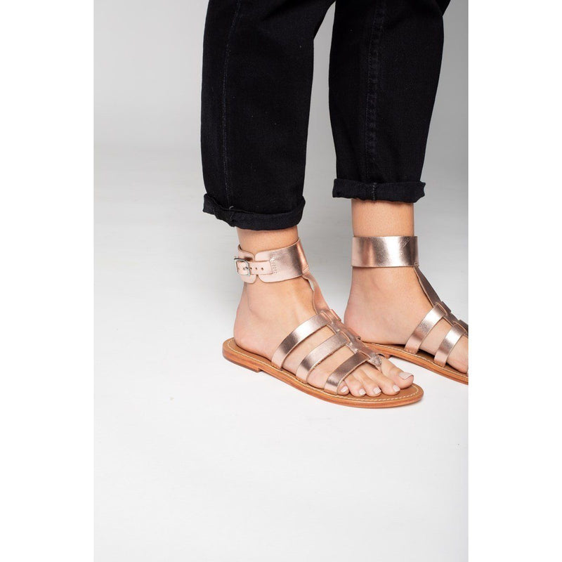 White Sun - Sandales Entre-Doigts Noblessa - Or Rose - Femme