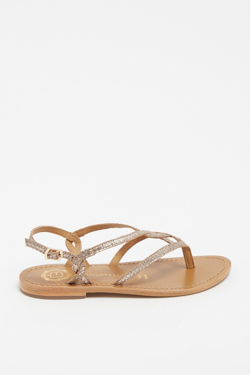 Les Bagatelles - Sandalias entre los dedos Salvia