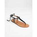Les Bagatelles - Sandalias Smith - Negro y Plata