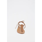 Las Bagatelas - Sandalias Smith - Dorado y Camel