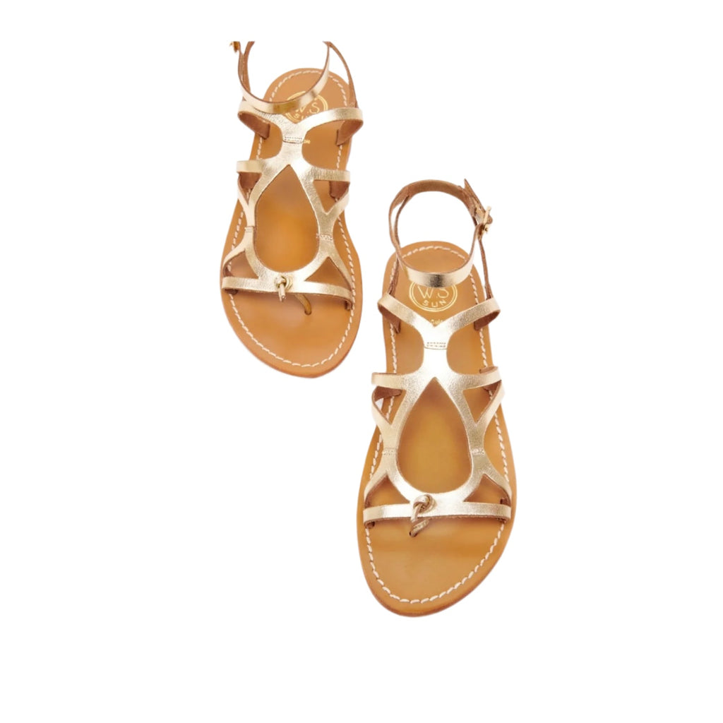 White Sun - Sandales SobralDark Gold