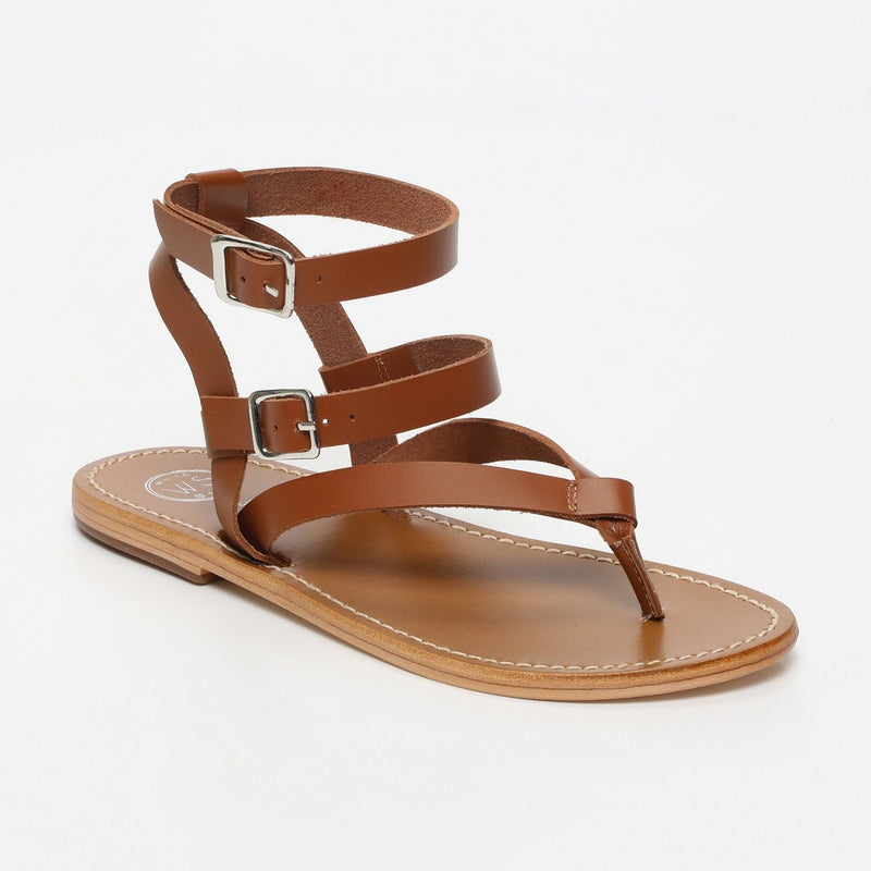 White Sun - Sandales Thea - Camel Buff - Camel