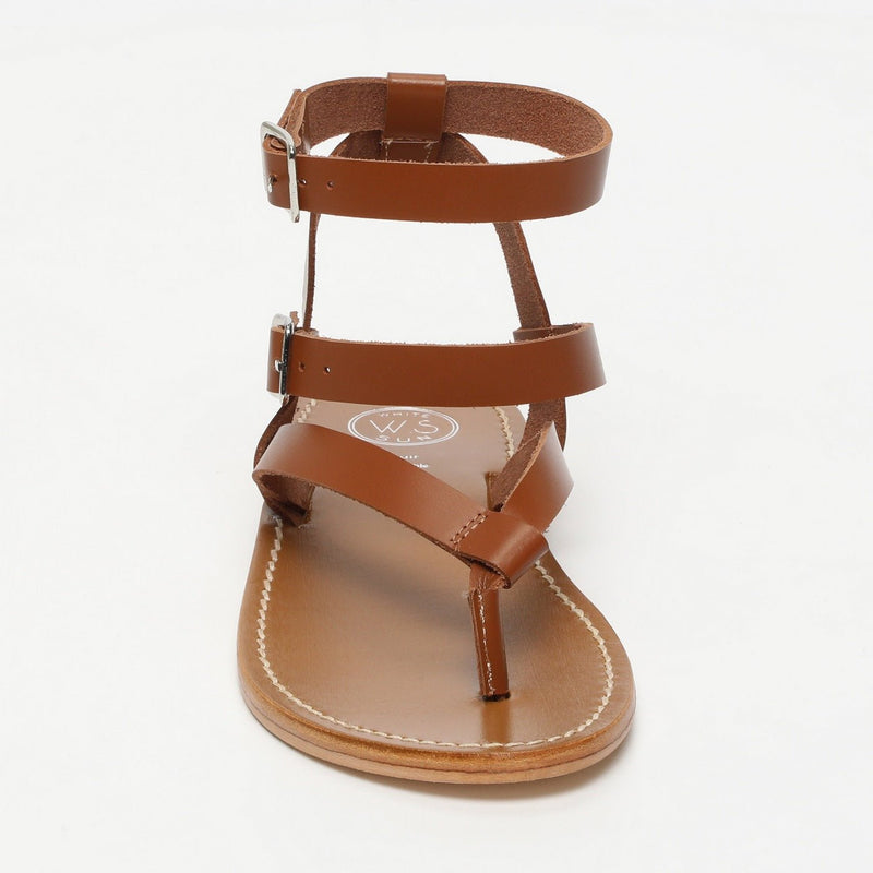 White Sun - Sandales Thea - Camel Buff - Camel