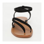 White Sun - Tinley Toe-Post Sandals - Black - Women