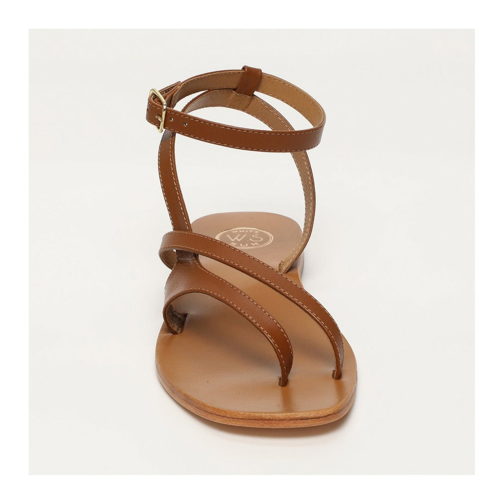 White Sun - Tinley Sandals - Camel Goat Leather - Camel