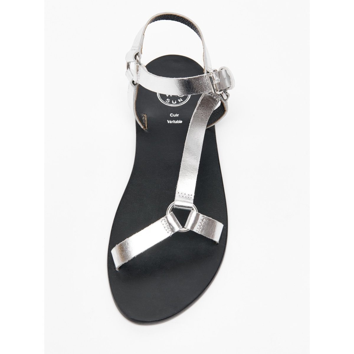 White Sun - Essential Sandals Adel - Silver - Women