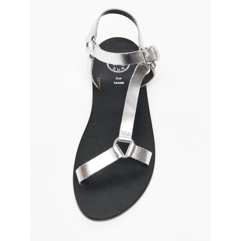 White Sun - Sandales Essentielles Adel - Argent - Femme