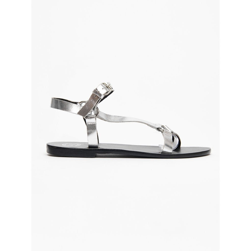White Sun - Essential Sandals Adel - Silver - Women