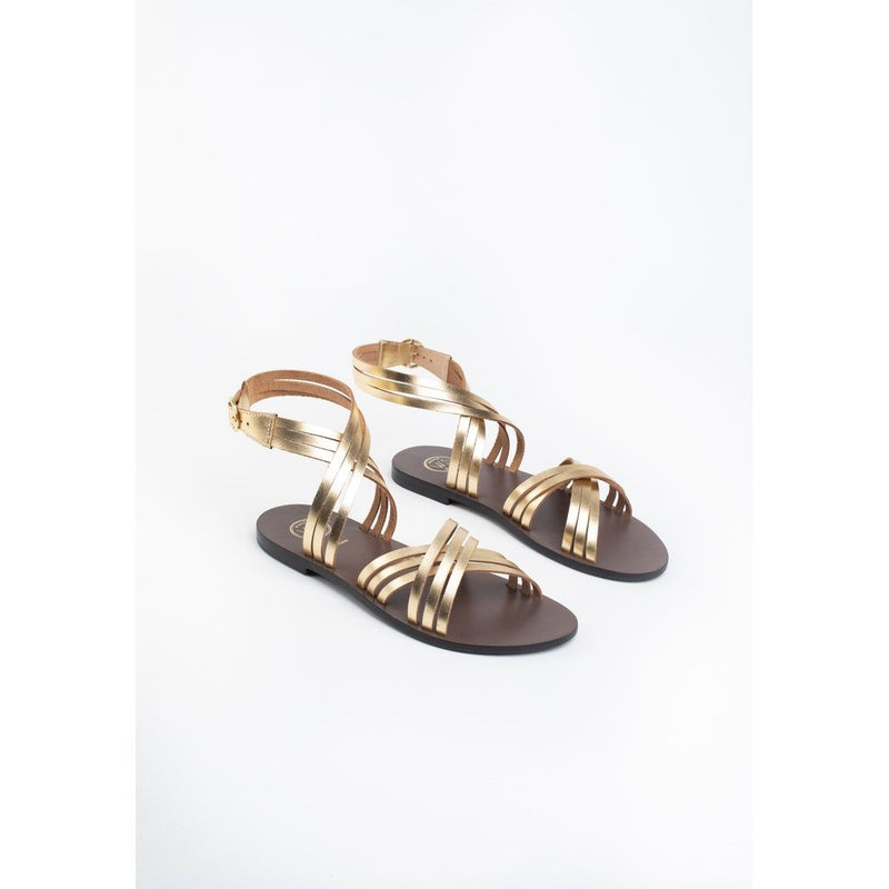 White Sun - Sandalias Astree Essential - Oro oscuro - Mujer