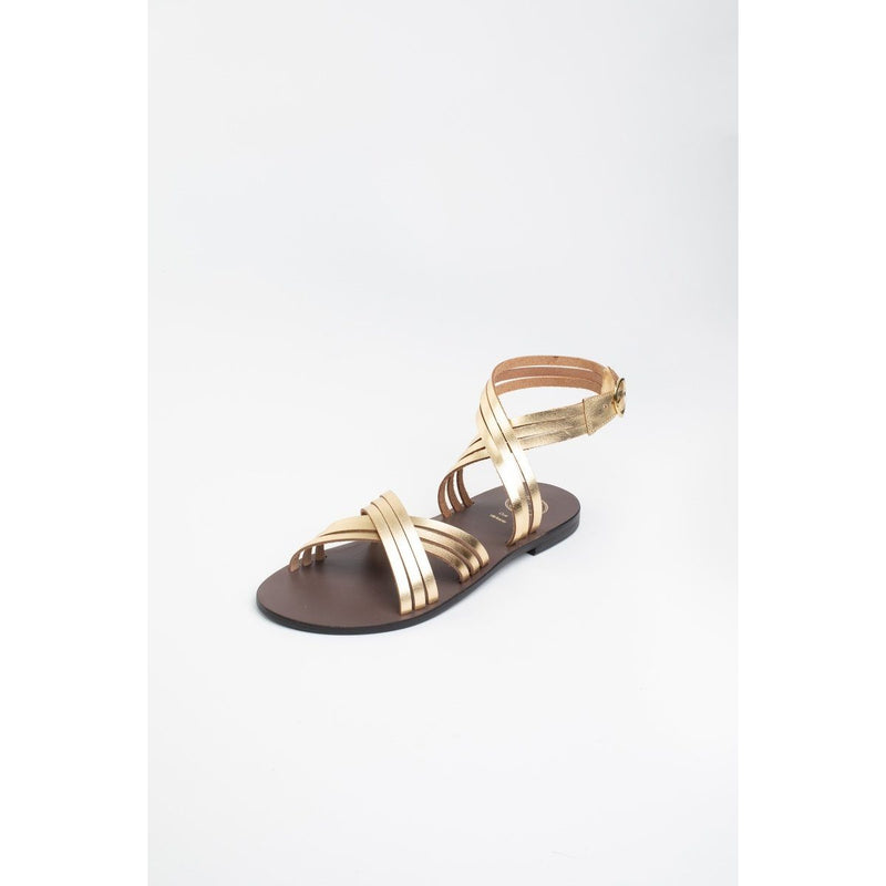 White Sun - Sandalias Astree Essential - Oro oscuro - Mujer