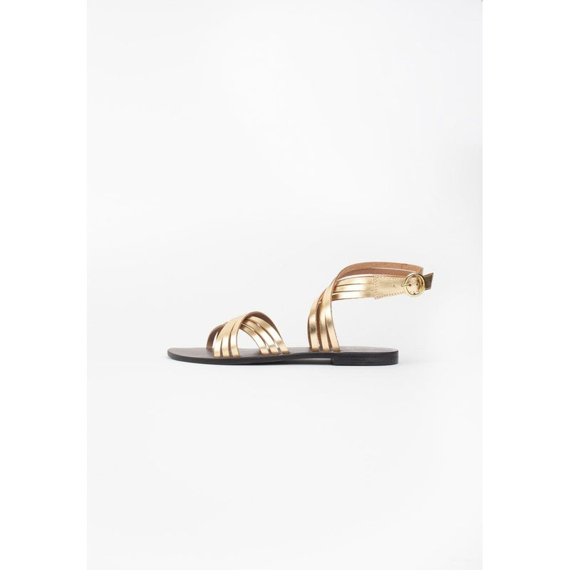 White Sun - Sandalias Astree Essential - Oro oscuro - Mujer