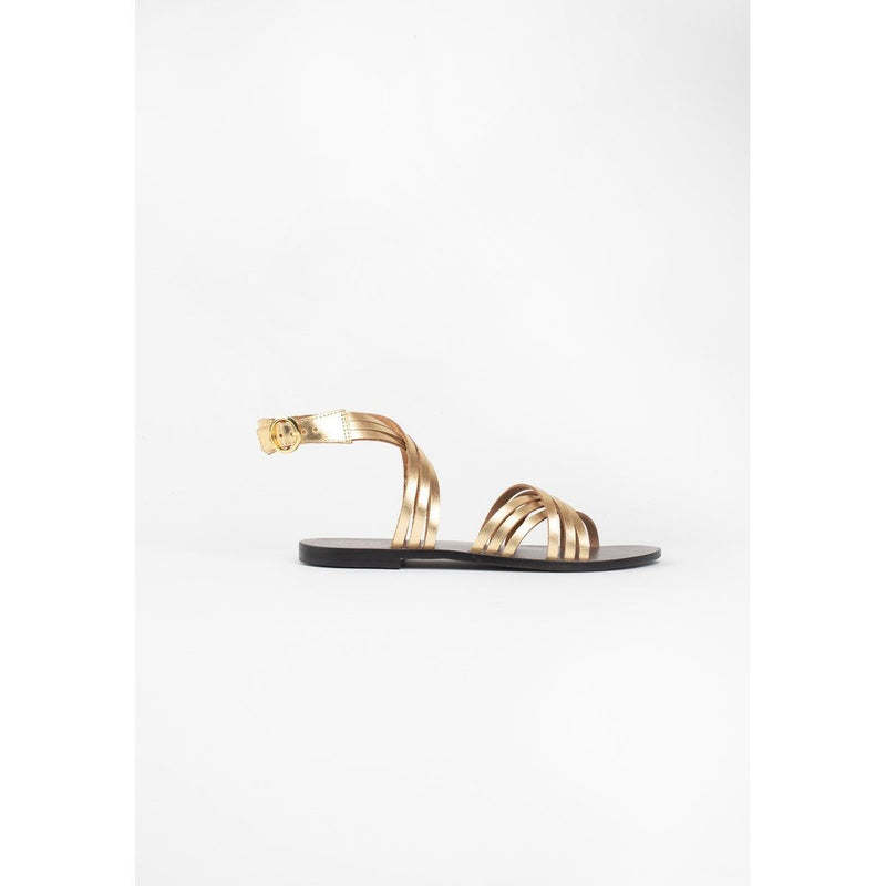 White Sun - Sandalias Astree Essential - Oro oscuro - Mujer