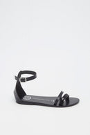 Les Bagatelles - Sandalias Bleecker Essential - Negro/Estampado animal