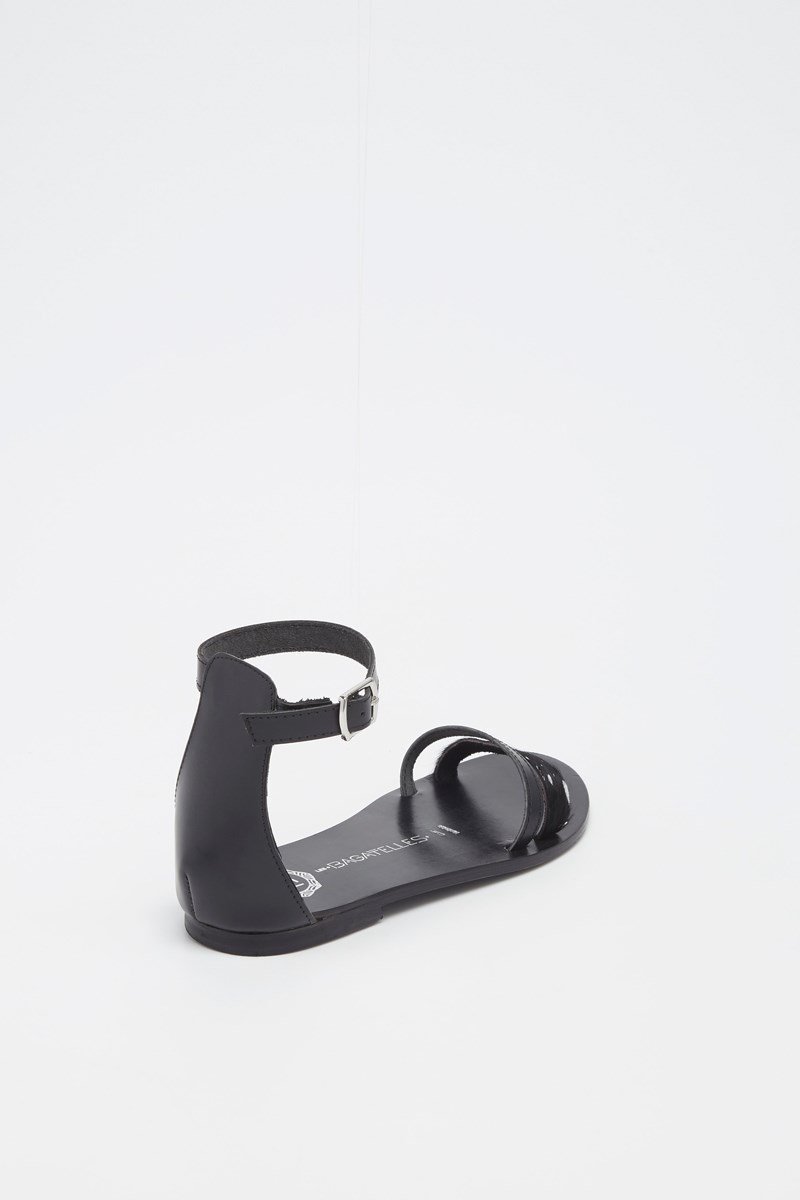 Les Bagatelles - Sandalias Esenciales Bleecker - Negro/Estampado animal