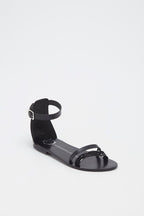 Les Bagatelles - Sandalias Esenciales Bleecker - Negro/Estampado animal