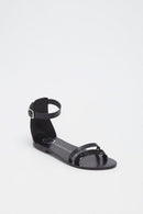 Les Bagatelles - Sandalias Bleecker Essential - Negro/Estampado animal