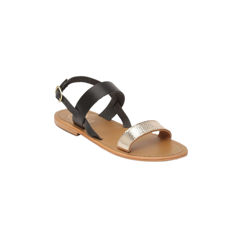 White Sun - Sandalias esenciales Bursa - Negro Oro