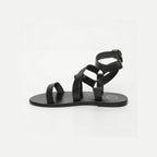 White Sun - Charel Sandals - Black Buff - Black
