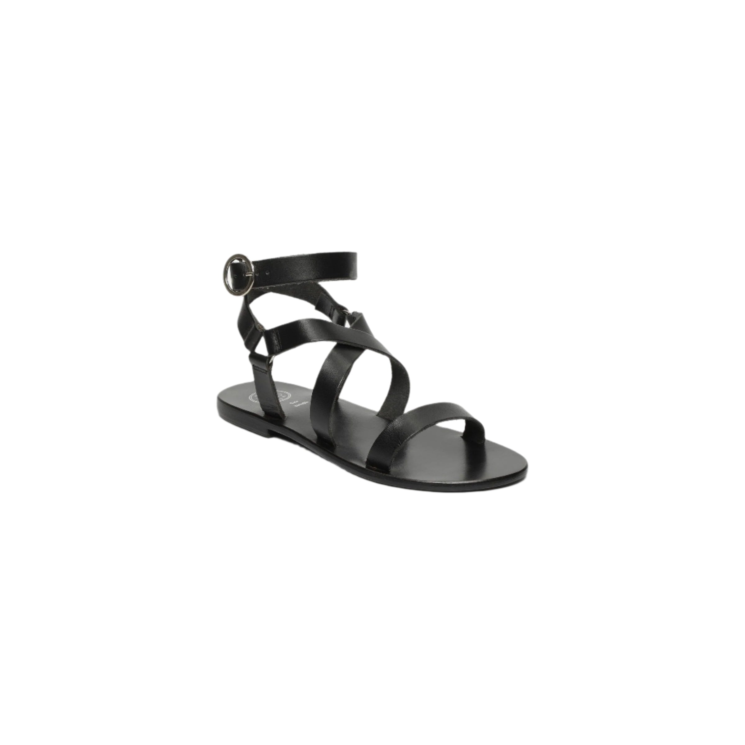 White Sun - Charel Sandals - Black Buff - Black