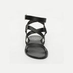 White Sun - Charel Sandals - Black Buff - Black