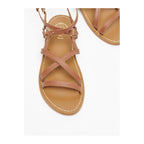 White Sun - Claudina Sandals - Marron Buff - Brown