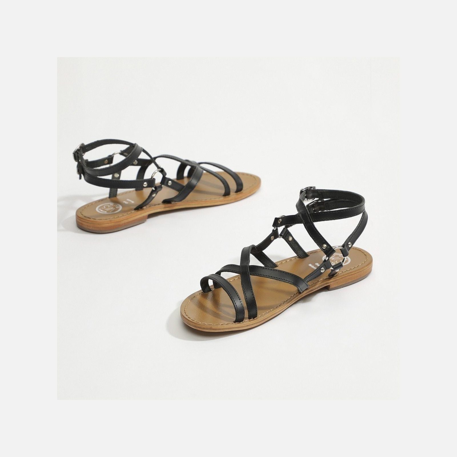 White Sun - Claudina Essential Sandals - Black - Women