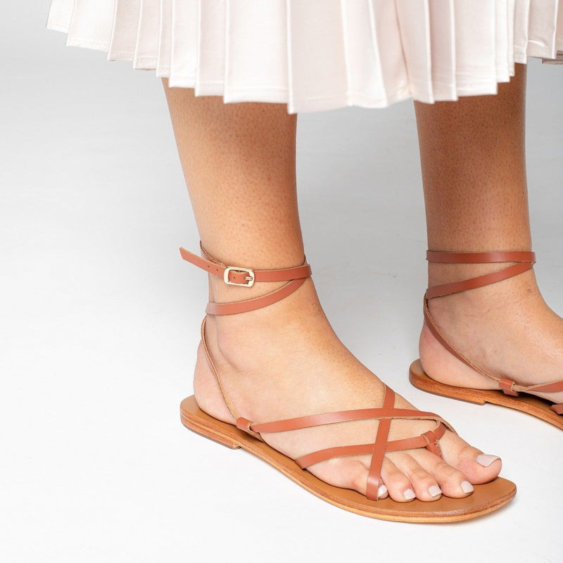 Les Bagatelles - Sandalias Elanie - Camel