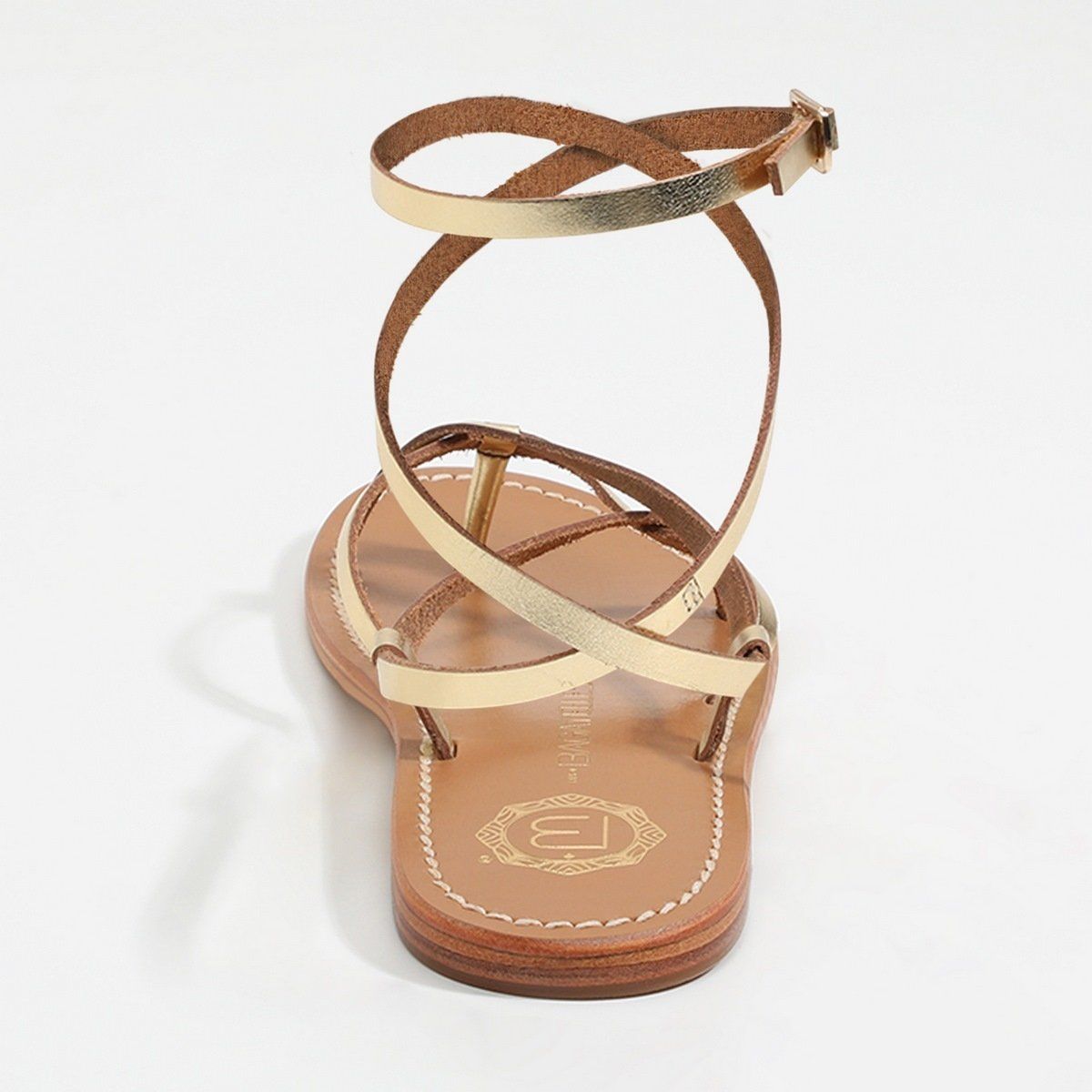 Les Bagatelles - Elanie Sandals - Dark Gold