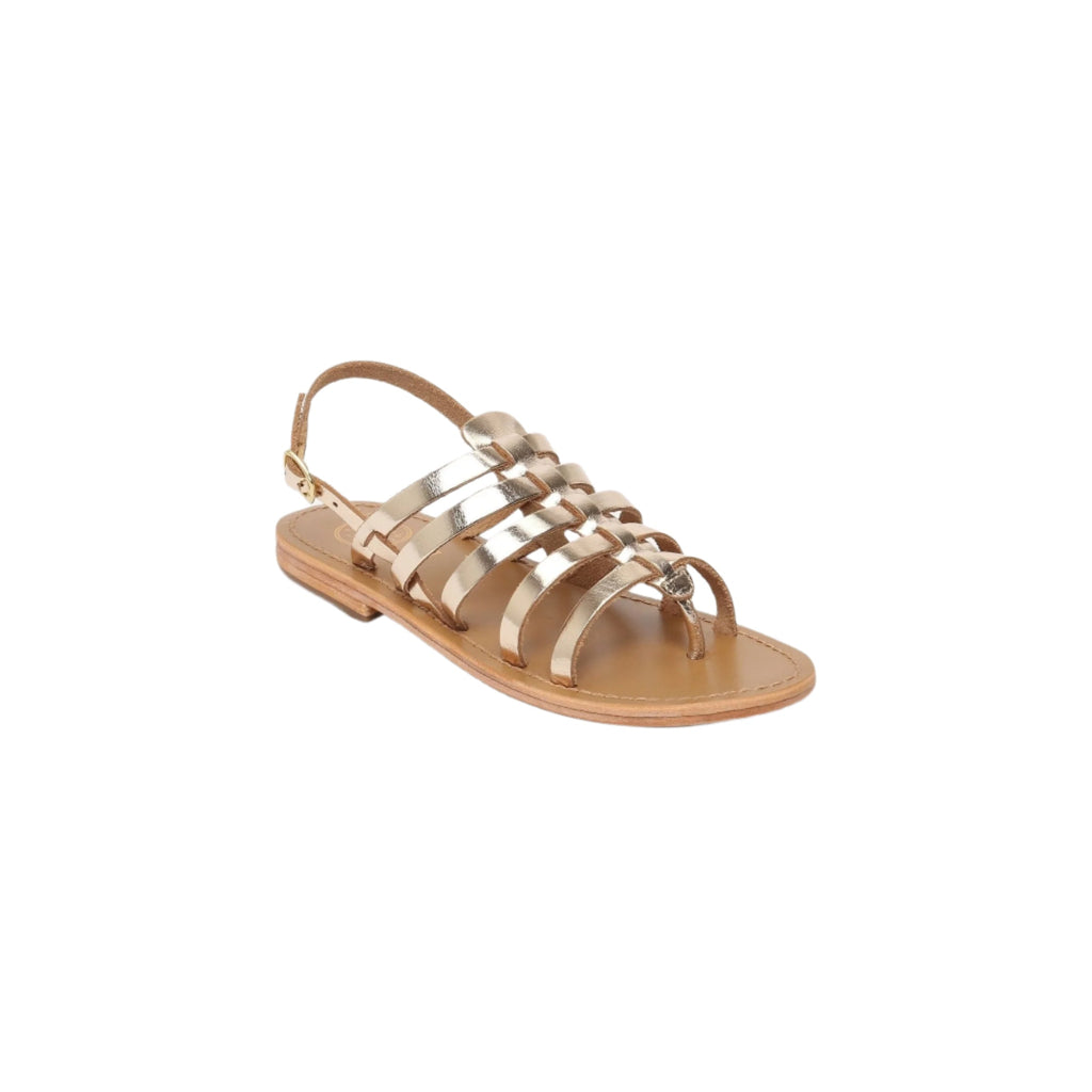 White Sun - Fusinus Sandals - Gold Buff - Gold