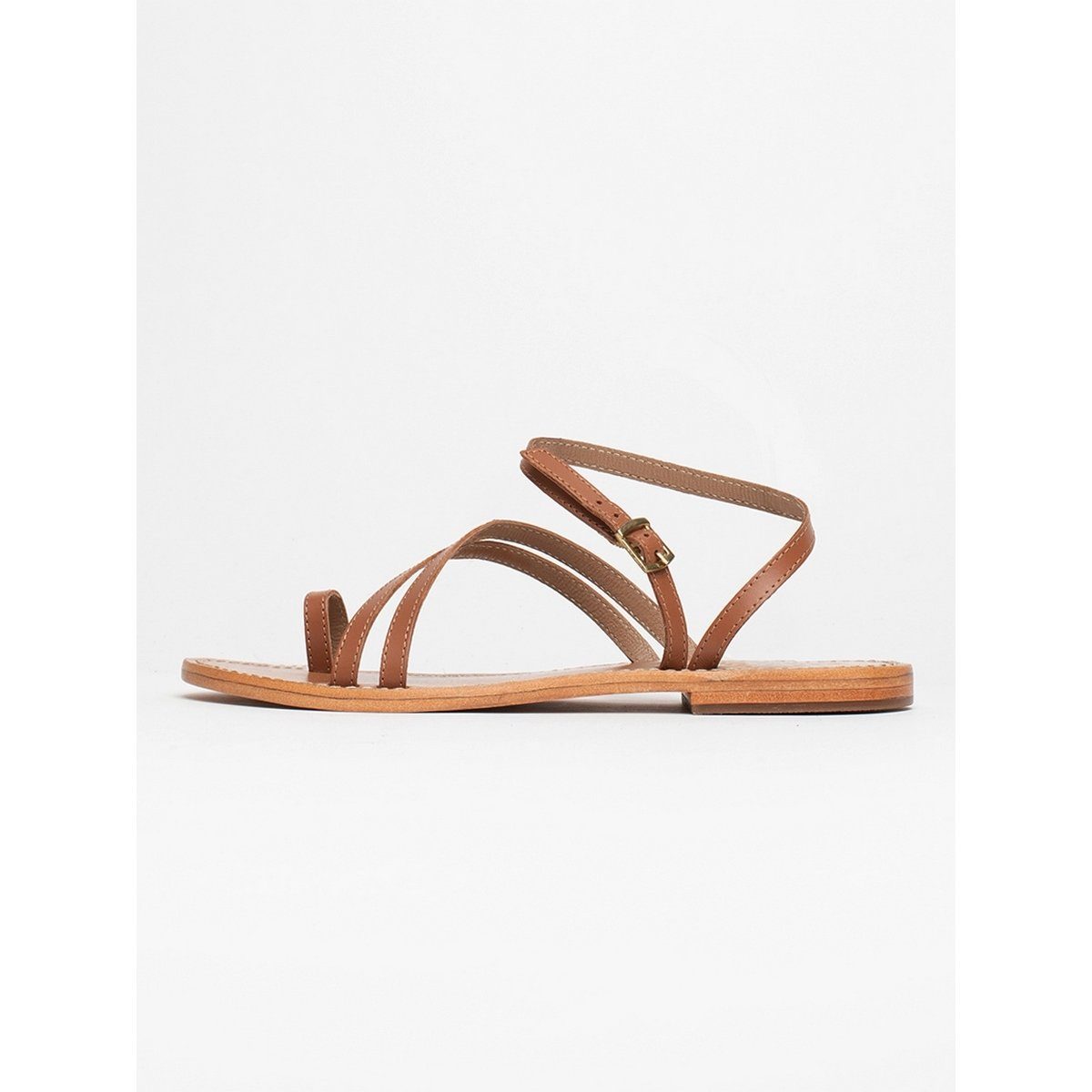 Les Bagatelles - Sandalias Esenciales Guayaba Camel