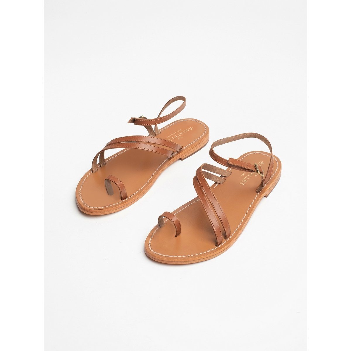 Les Bagatelles - Sandalias Esenciales Guayaba Camel