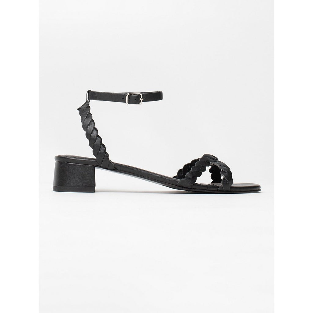 Hachi Heeled Sandals - Black
