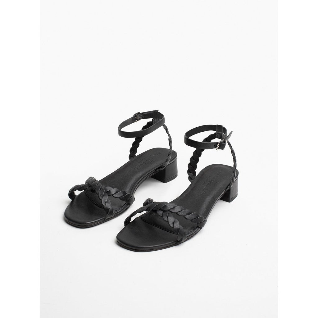 Hachi Heeled Sandals - Black