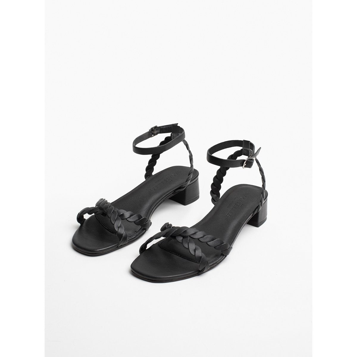 Hachi Heeled Sandals - Black