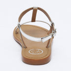 White Sun - Lagorn Sandals - Silver Goat Leather - Silver