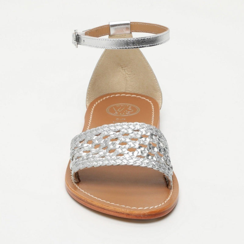 White Sun - Sandales Essentielles Major - Argent - Femme