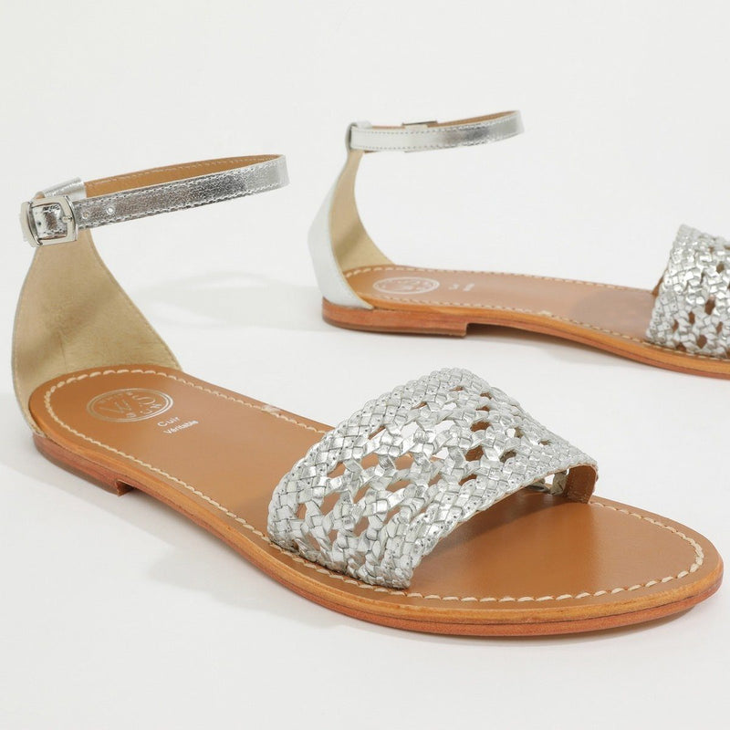 White Sun - Sandales Essentielles Major - Argent - Femme