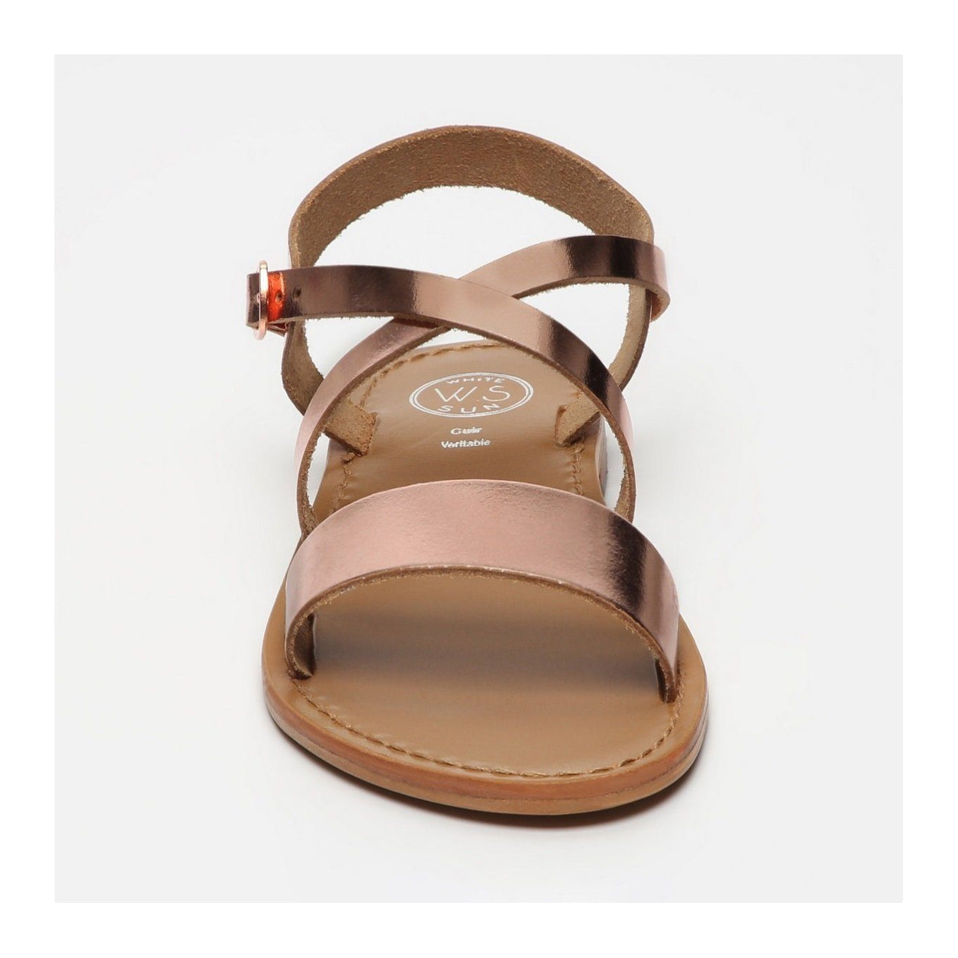 White Sun - Manaus Sandals - Buff Rosegold - Doré