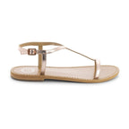 White Sun - Miramar Sandals - Cow Rose Gold - Goldpink