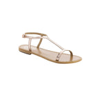 White Sun - Miramar Sandals - Cow Rose Gold - Goldpink