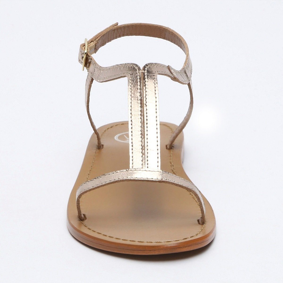 Miramar Sandals - Cow Gold - Gold