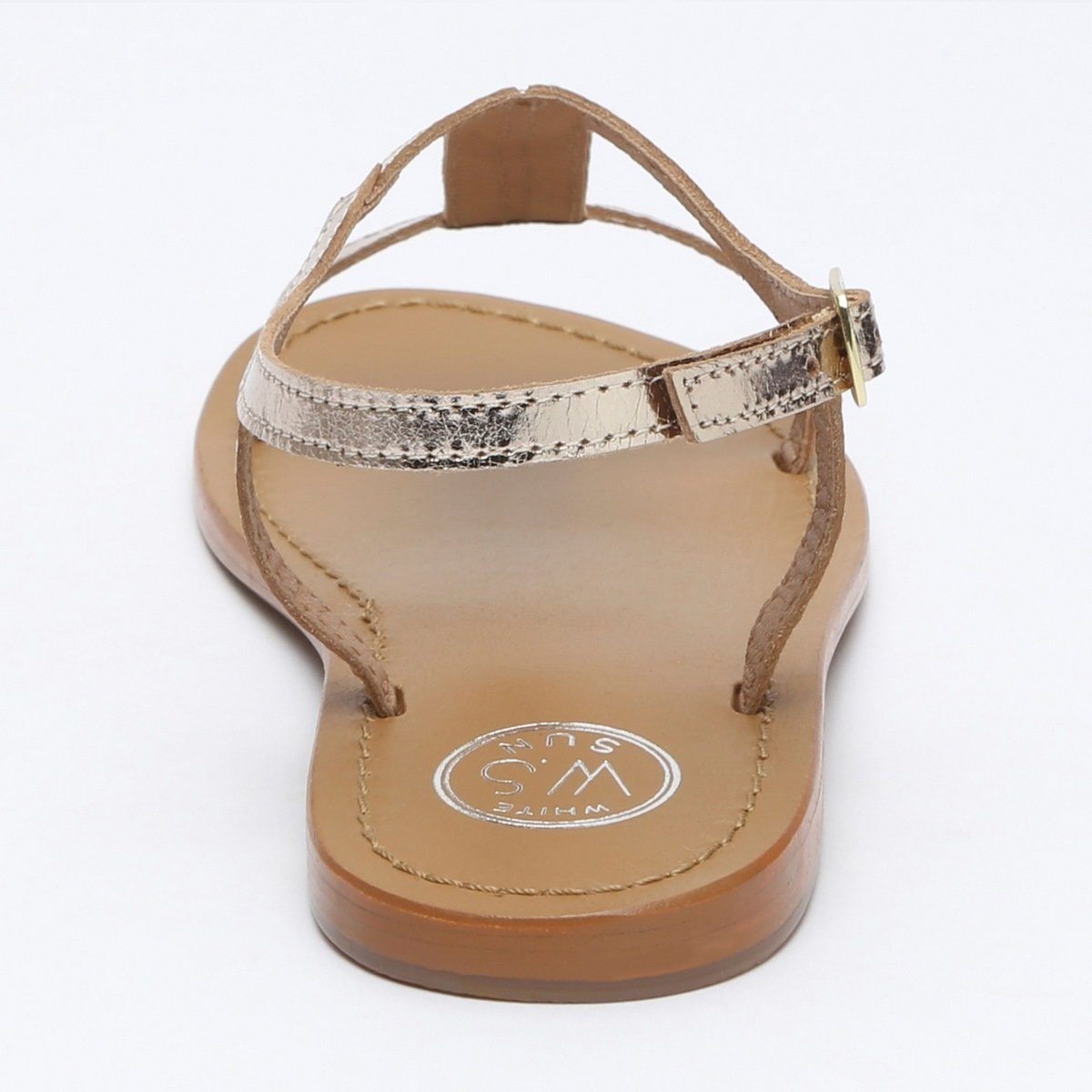 Miramar Sandals - Cow Gold - Gold