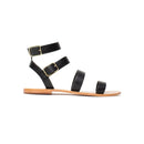 White Sun - Sandales Essentielles Paco - Noir - Femme