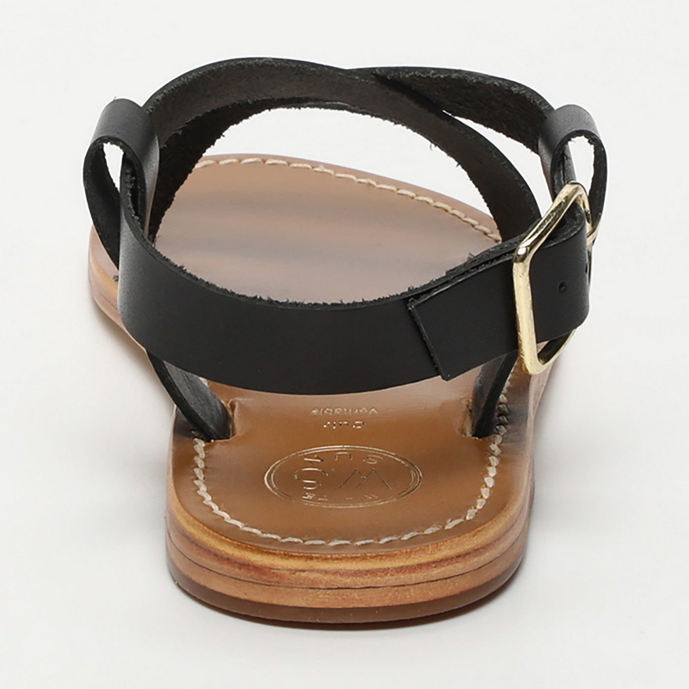 White Sun - Sandalias Tenzin - Black Buff - Negro