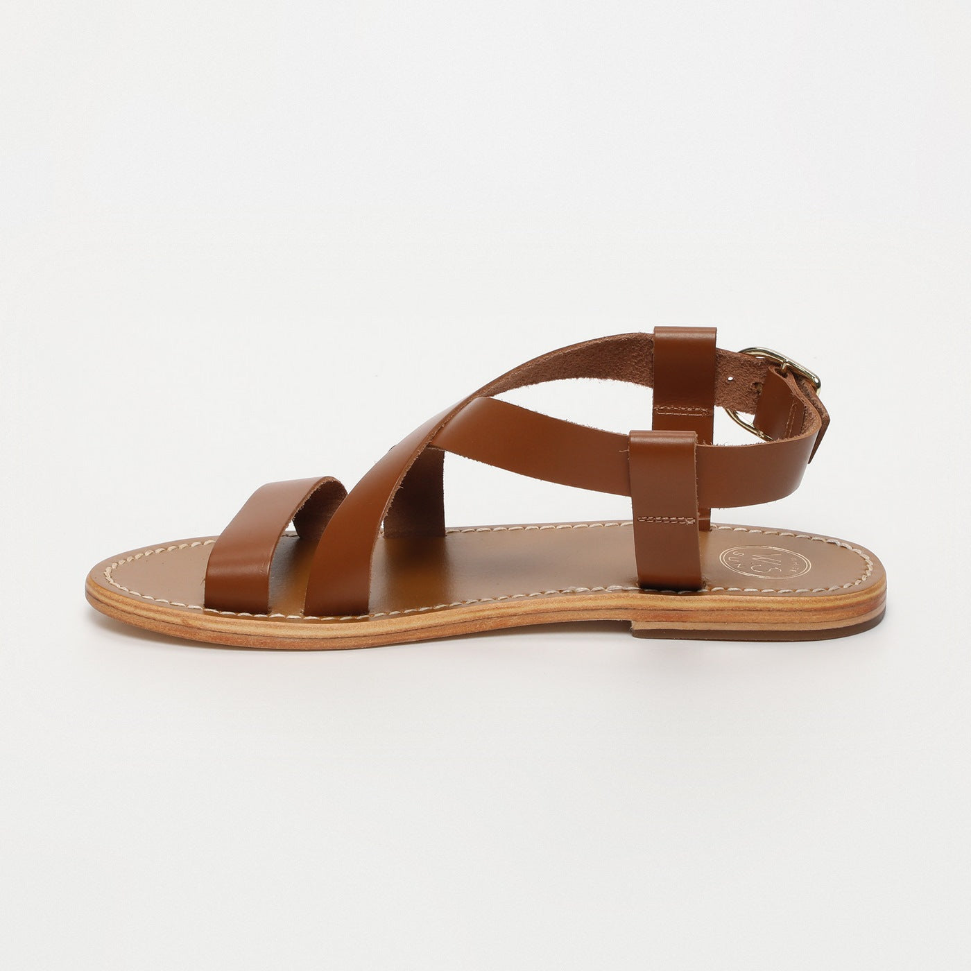 White Sun - Sandalias Tenzin - Piel de búfalo camel - Camel