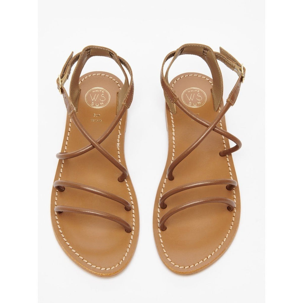 White Sun - Sandalias esenciales Theano - Camel - Mujer