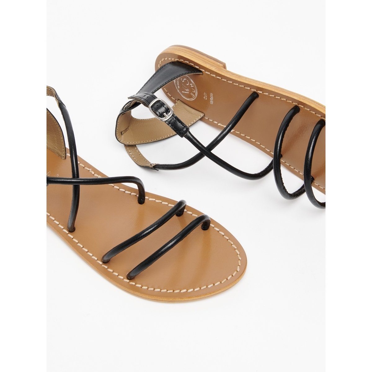White Sun - Theano Essential Sandals - Black - Women