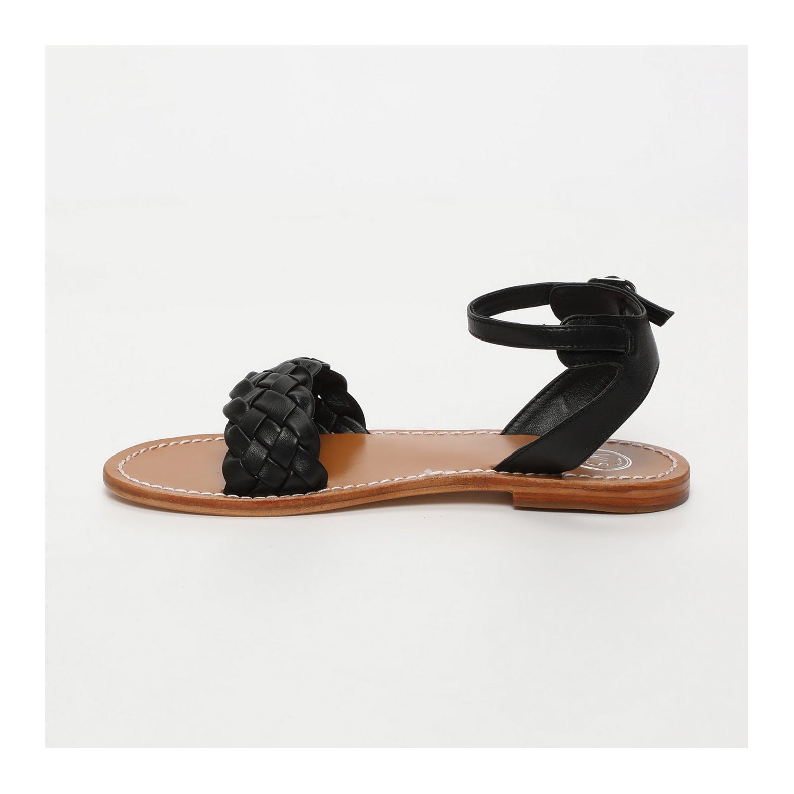 White Sun - Sandalias Damayanthi - Black Sheep Nappa - Negro