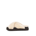 Sandales Fuzz Sugar Cross Slide - Beige - Femme